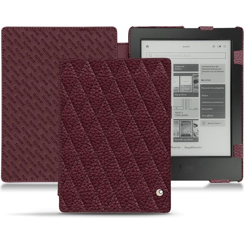 Noreve Lederschutzhülle horizontal (Aura H2O), Tablet Hülle, Violett
