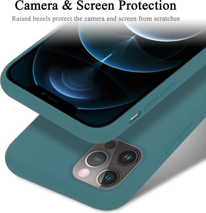 Immagine prodotto Cadorabo Copertura della cassa del silicone liquido TPU (Apple iPhone 12 Pro Max)