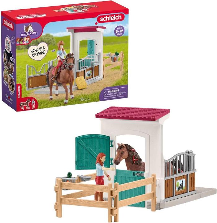 Image du produit Schleich Horse Box mit Hannah & Cayenne