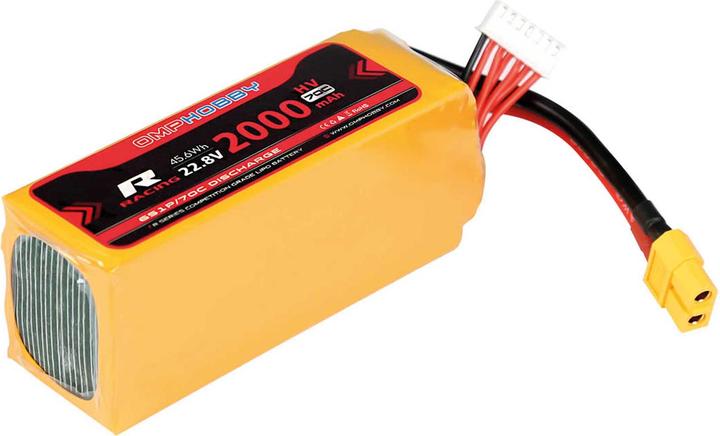 Produktbild OMPHobby HV Lipo 6S 2000mAh # OSHM4049