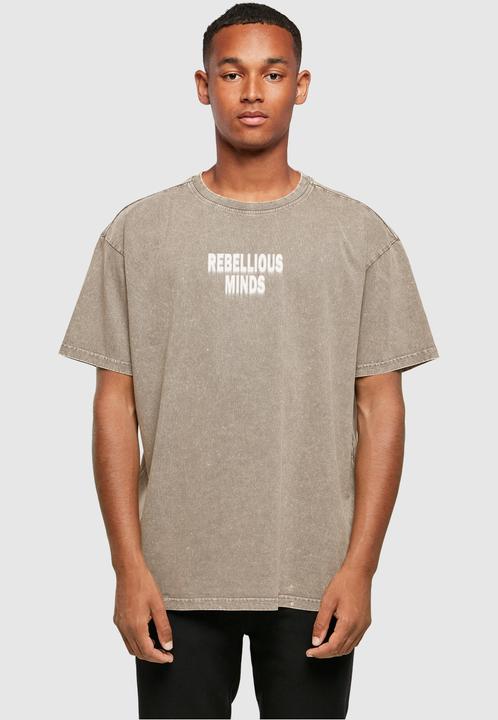Immagine prodotto Merchcode Maglietta oversize lavata con acido Rebellious Minds - 116563 (M)