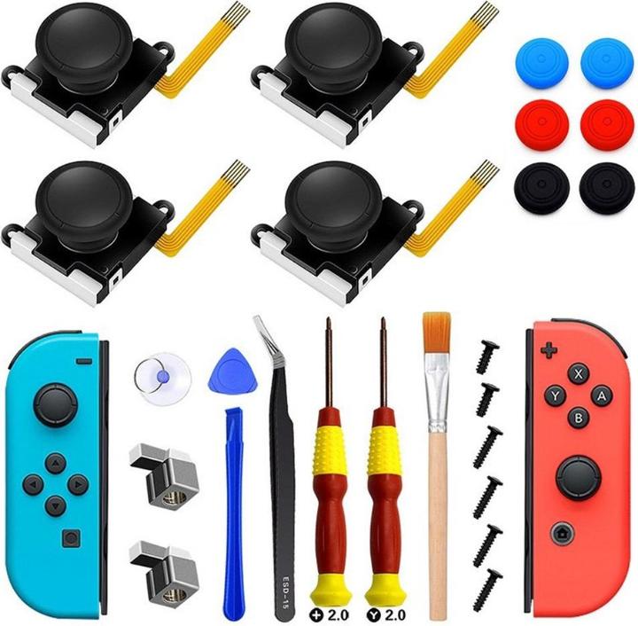 Produktbild Ueli Express 25 in 1 Nintendo Switch Joy Con Reparatur Set (Switch Lite, Switch)