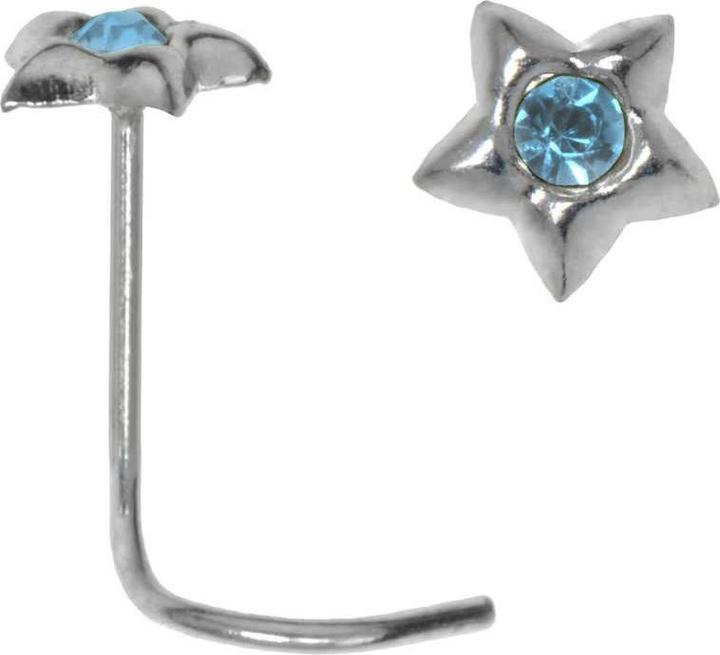 Immagine prodotto Bijouteria Piercing per naso (Argento 925, Vetro (di orologio))