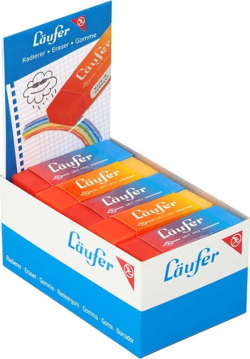 Image du produit Läufer Eraser Plast Color ass.