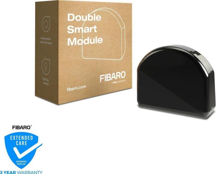 Produktbild Fibaro Double Smart Module (Schaltaktor)