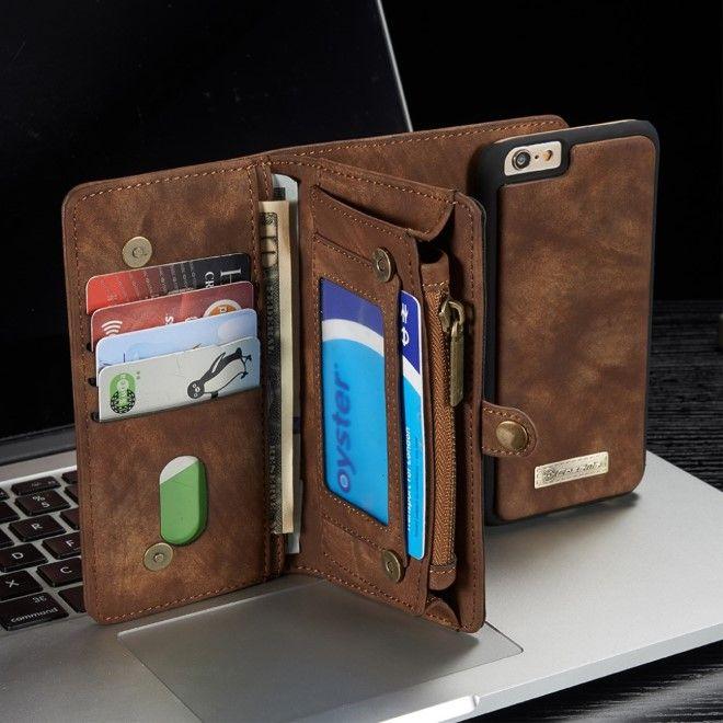 Productafbeelding Caseme Leren portemonnee met plastic omslag (Apple iPhone 6, Apple iPhone 6s)