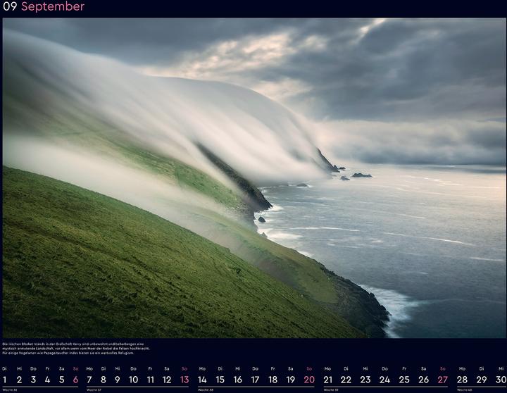 Produktbild Farbenprächtige Jahreszeiten - Wandkalender 2026 (60 x 45 cm, Harter Einband, Deutsch)