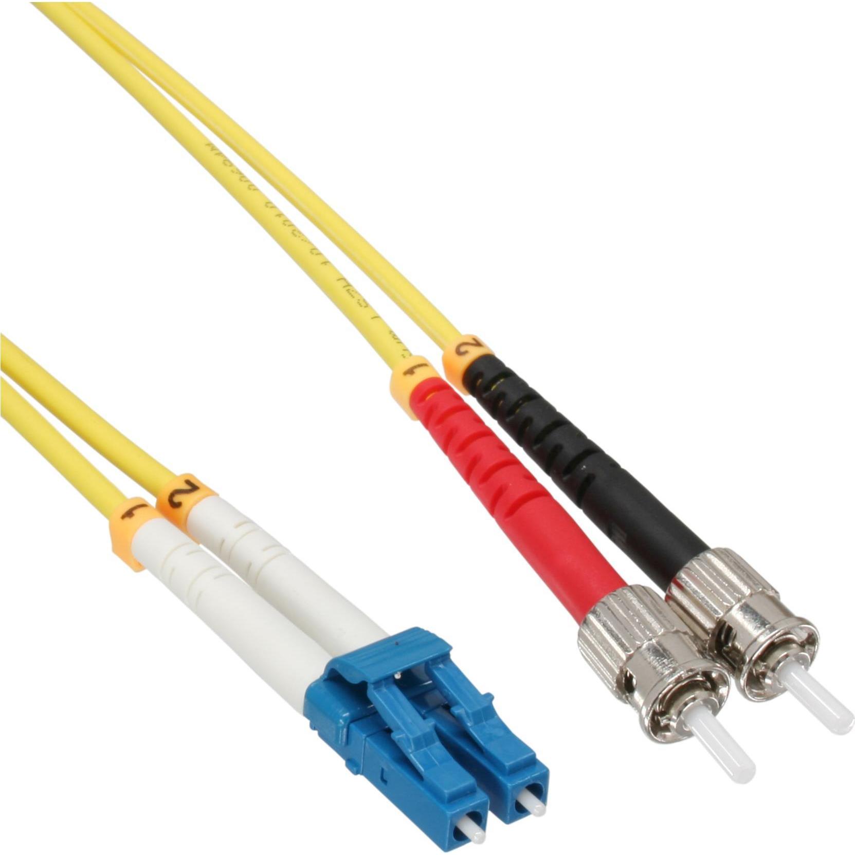 InLine LWL Duplex Kabel (CAT6, 10 m), Netzwerkkabel