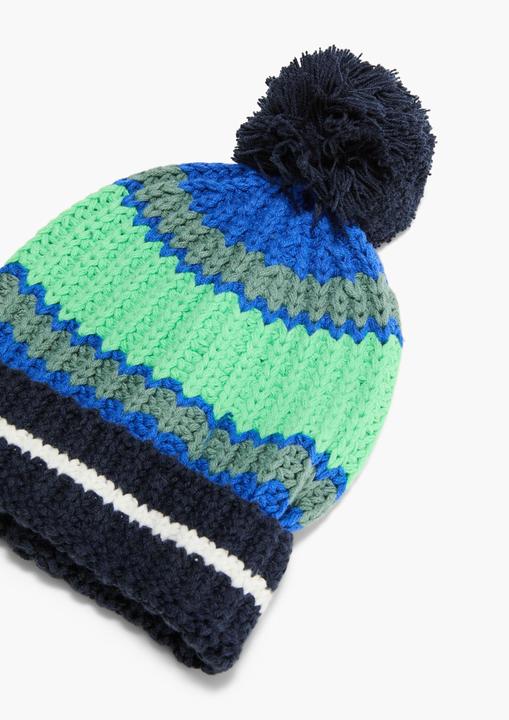 Image du produit s.Oliver Mütze Strickmütze mit Pompom (53)