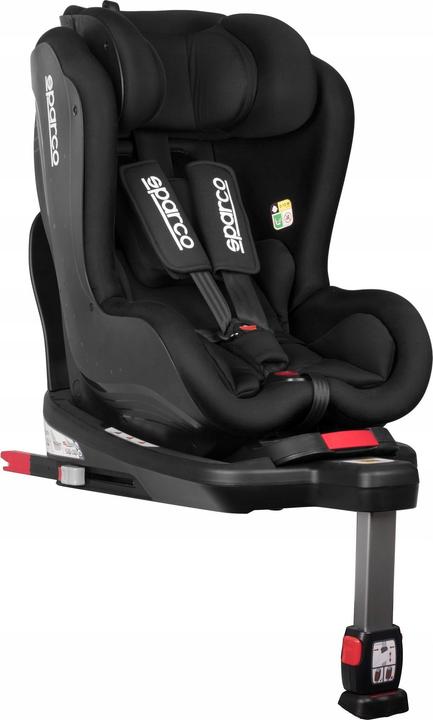 Actual product image Sparco SK500i black (SK500IBK) Max 18 Kg (Reboarder, ECE R129/i-Size Standard)