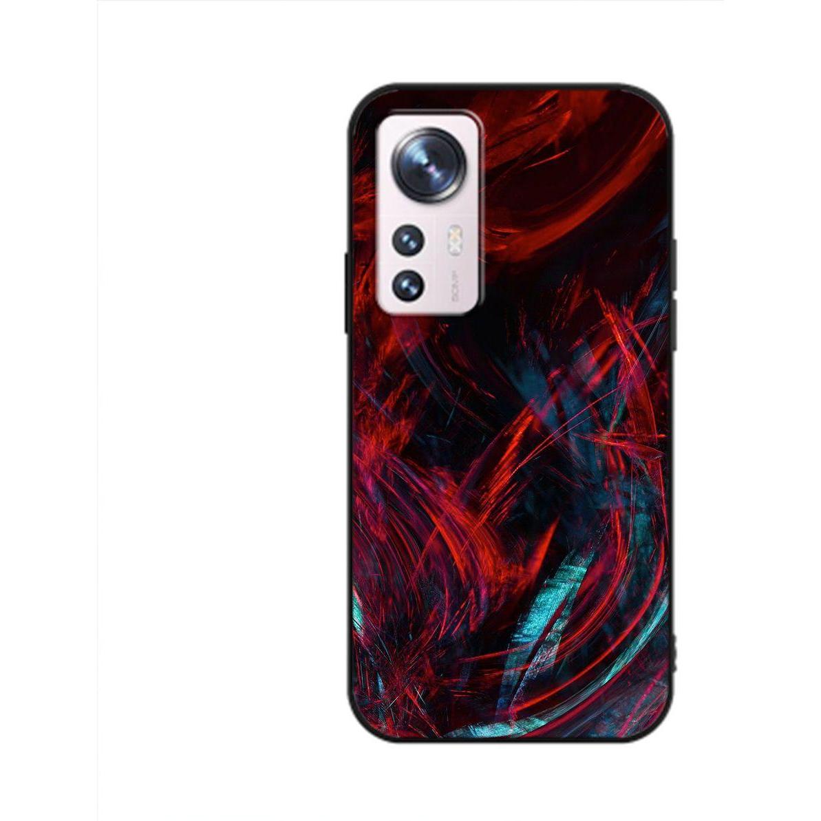 König Design Hülle Handy Schutz für Xiaomi 12 Pro Case Cover Tasche Bumper Etuis Backcover (Xiaomi 12 Pro), Smartphone H...