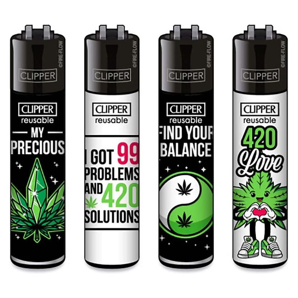 Clipper 4er Weed Slogan 13 984-987 - buy at Galaxus - Galaxus
