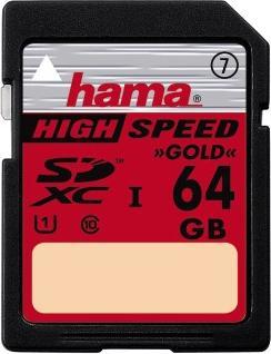 Immagine prodotto Hama SDXC 64GB Classe 10 UHS-I 22 MB/s (64 GB, SDXC, U1, UHS-I)
