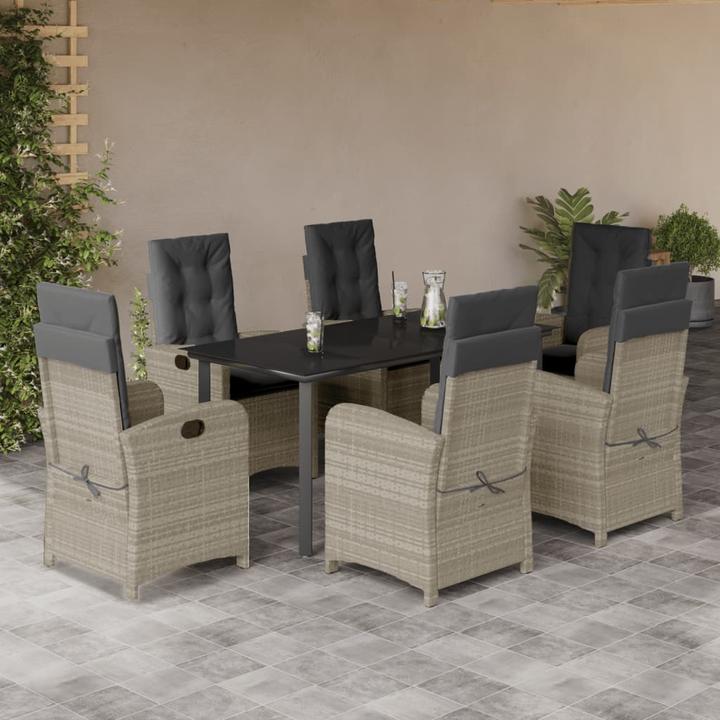 Immagine prodotto VidaXL Set da salotto da giardino da 10 pezzi con cuscini (57 cm)