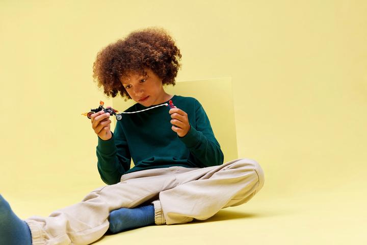 Produktbild LEGO Super Heroes Spider-Man vs. Ghost Rider auf seinem Motorrad (76335, LEGO Marvel)