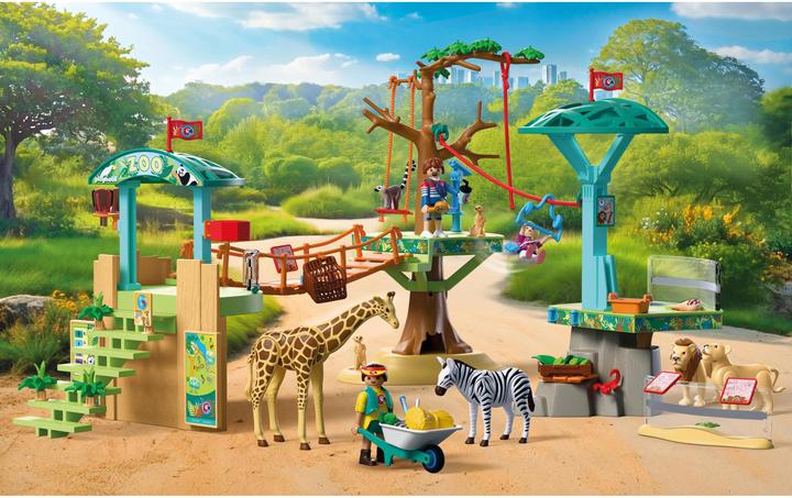 Actual product image Playmobil 72070 Zoo: Wildnis-Kletterpark