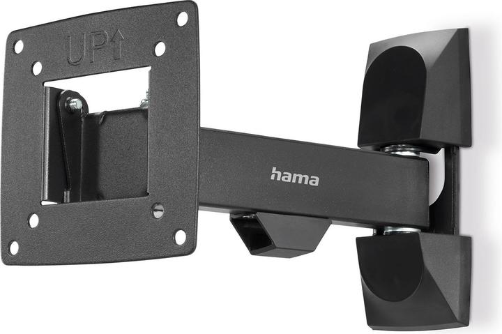 Produktbild Hama TV-Wandhalterung, schwenkbar, neigbar, 66 cm (26") bis 15 kg (Wand, 26", 15 kg)