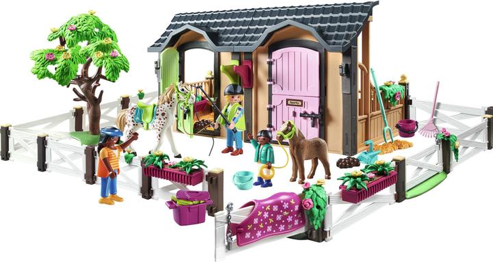 Produktbild Playmobil Reitunterricht mit Pferdeboxen (70995, Playmobil Country)