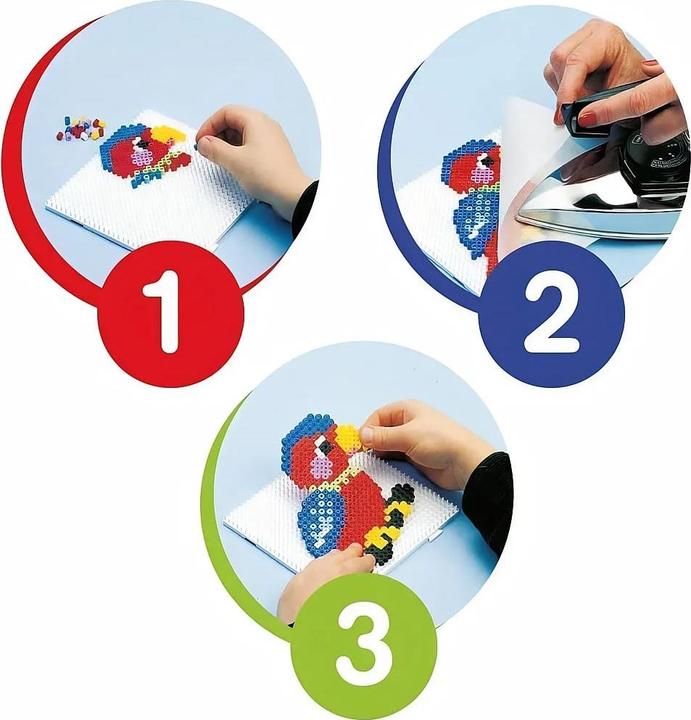 Immagine prodotto Hama Set di perline da stiro Maxi - Cuore, 100 pezzi.
