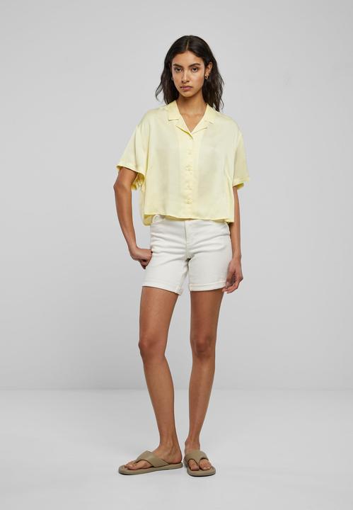 Produktbild Urban Classics Ladies Viscose Satin Resort Shirt - 17070 (4XL)