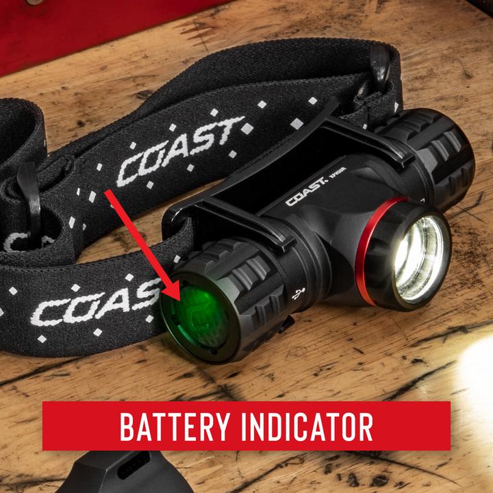 Image du produit Coast XPH34R Lampe frontale rechargeable 2075 lumens (2075 lm)