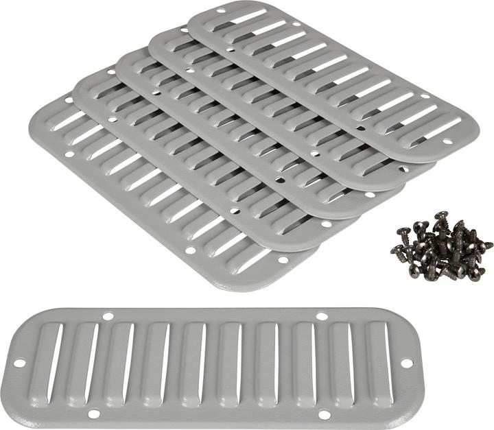 Actual product image Schneider Electric Gill plate for cut-out 110X46 mm NSYCAG110X46M