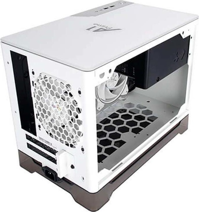 Actual product image In Win A1 Prime White (Mini-ITX)