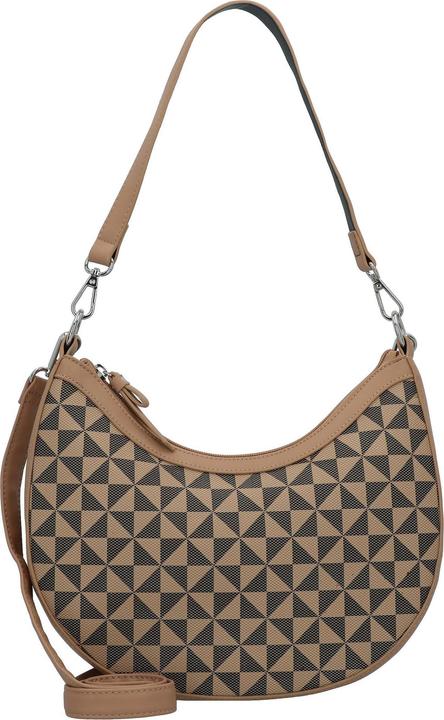 Nero stampato (taupe/nero)