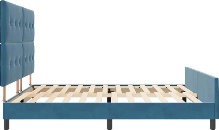 Actual product image vidaXL Modernes Bett (200 x 200 cm)