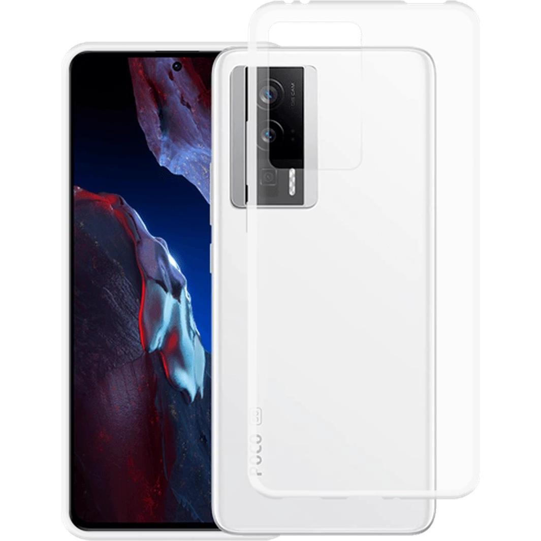 Just in Case TPU Back Cover Durchsichtig Poco F5 Pro (Xiaomi Poco F5 Pro), Smartphone Hülle, Transparent
