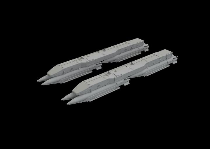 Actual product image Eduard GBU-39 w/BRU-61