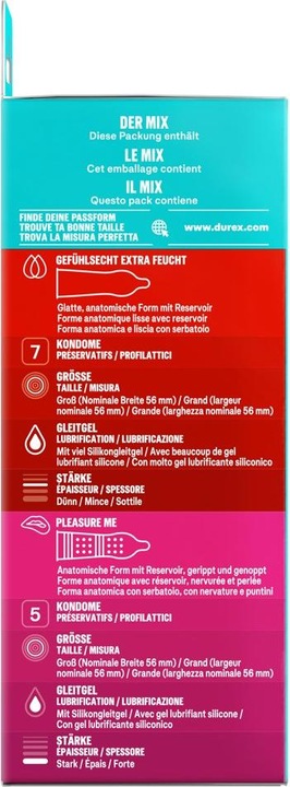 Actual product image Durex Surprise me (22 pcs.)