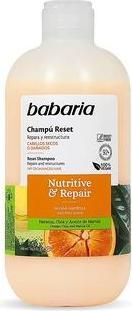 Immagine prodotto Babaria Reset Shampoo Nutritivo e Riparatore 500ml (500 ml, Shampoo liquido)