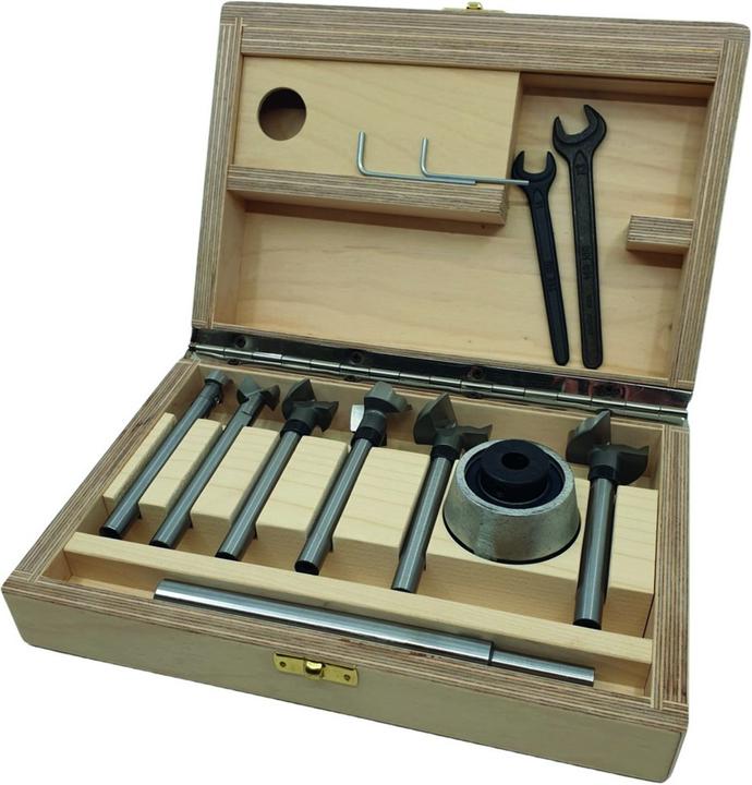 Hws Cylinder head drill set WAVE HS, 8 pieces (40 mm, 35 mm, 25 mm, 15 mm, 20 mm, 30 mm)