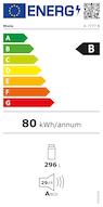 Energie-Label Miele K 7777 B (296 l)