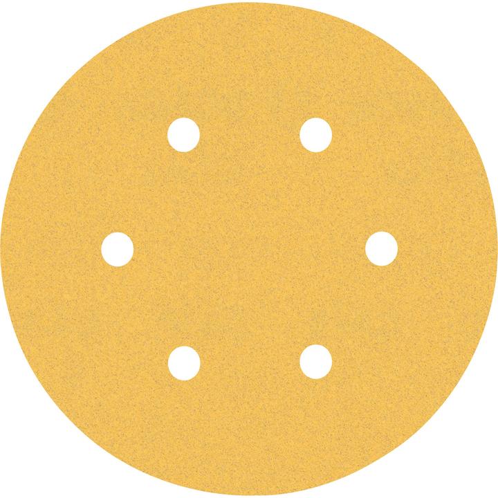 Produktbild Bosch Professional Zubehör EXPERT C470 Schleifpapier mit 6 Löchern für Exzenterschleifer, 150 mm, G 120, 50-tlg. (120)