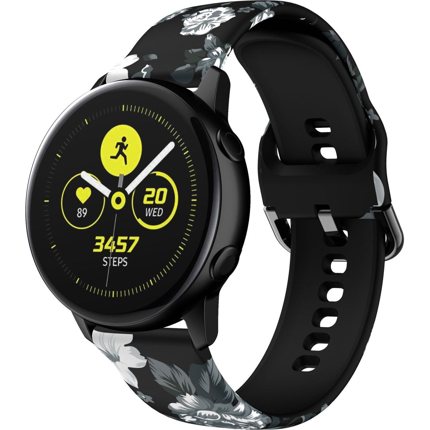 Cadorabo Armband für Samsung Galaxy Gear (22 mm, Silikon), Uhrenarmband, Mehrfarbig