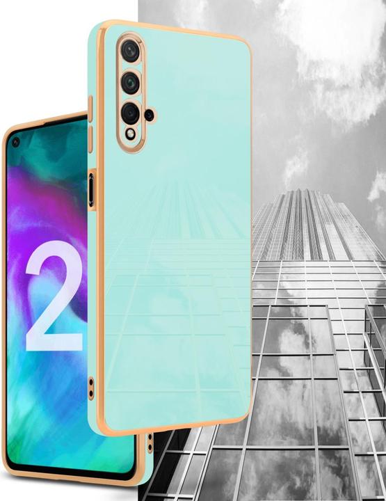 Produktbild Cadorabo Hülle für Honor 20 / 20S / Huawei NOVA 5T im TPU mit Kameraschutz LM130 Style (Huawei Nova 5T, TCL 20S, LG K20)