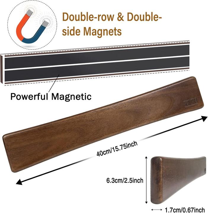 Actual product image Hoshanho Magnetische Messerleiste