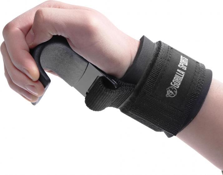 Produktbild Gorilla Sports Zughilfen mit Haken 2-er Set