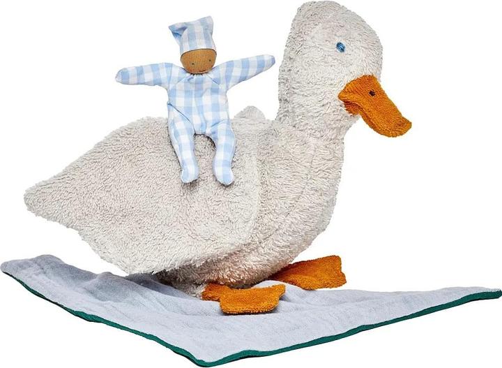 ENZO duck lying down