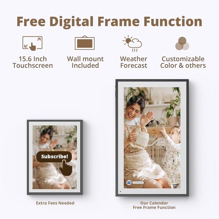 Produktbild Dragon Touch Calendario Digitale