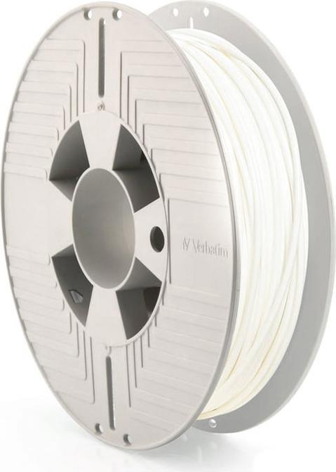 Actual product image Verbatim Filament PC DURABIO white 0.5kg 2.85mm (Carbon, 2.85 mm, 500 g, White)
