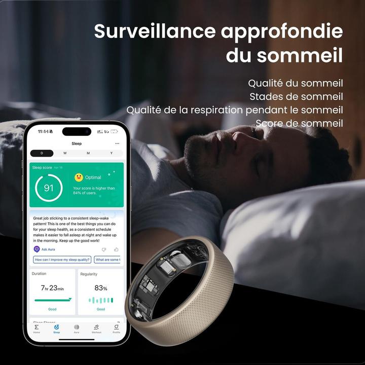 Produktbild Amazfit Helio Ring (12, Titan)