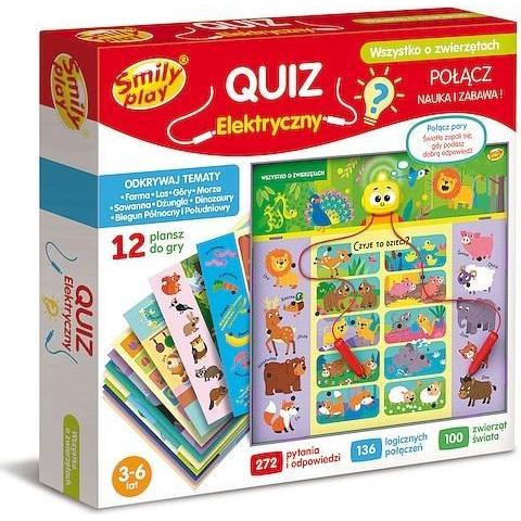 Smily Elektrisches Quiz rund um Tiere