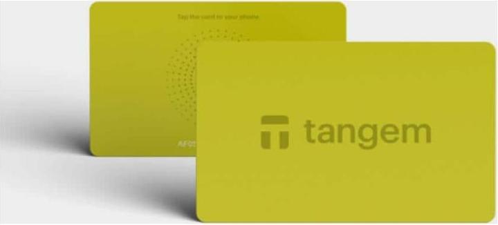 Image du produit Tangem 2.0 - Jeu de 3 cartes - Vivid (Bitcoin, Autrui)