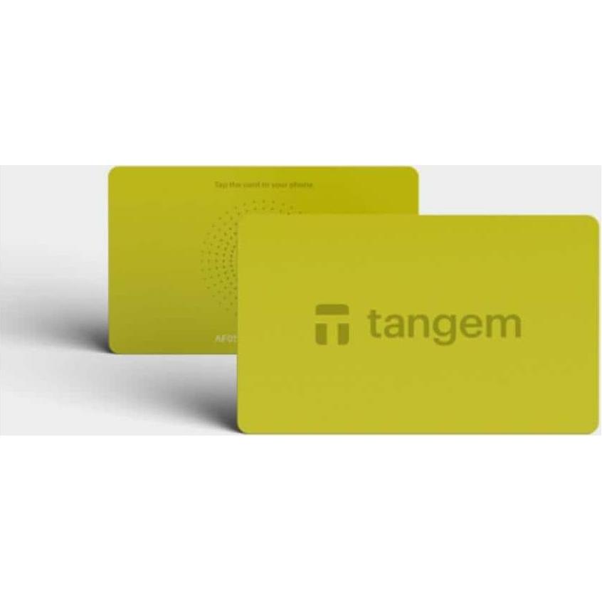Thumbnail - Tangem 2.0 - 3 Card Set - Vivid (Bitcoin, Weitere), Crypto Wallet, Blau, Rot, Gelb
