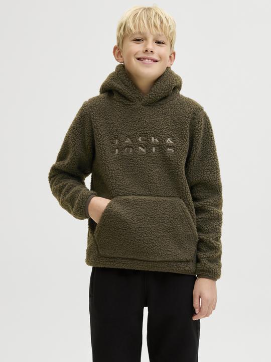 Produktbild Jack & Jones Junior Kapuzenpullover FLARE TEDDY Hoodie (176)