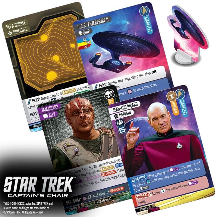 Immagine prodotto Wizkids Gioco di carte Star Trek: La Sedia del Capitano *versione inglese* (Inglese, 1 - 2 Giocatori)