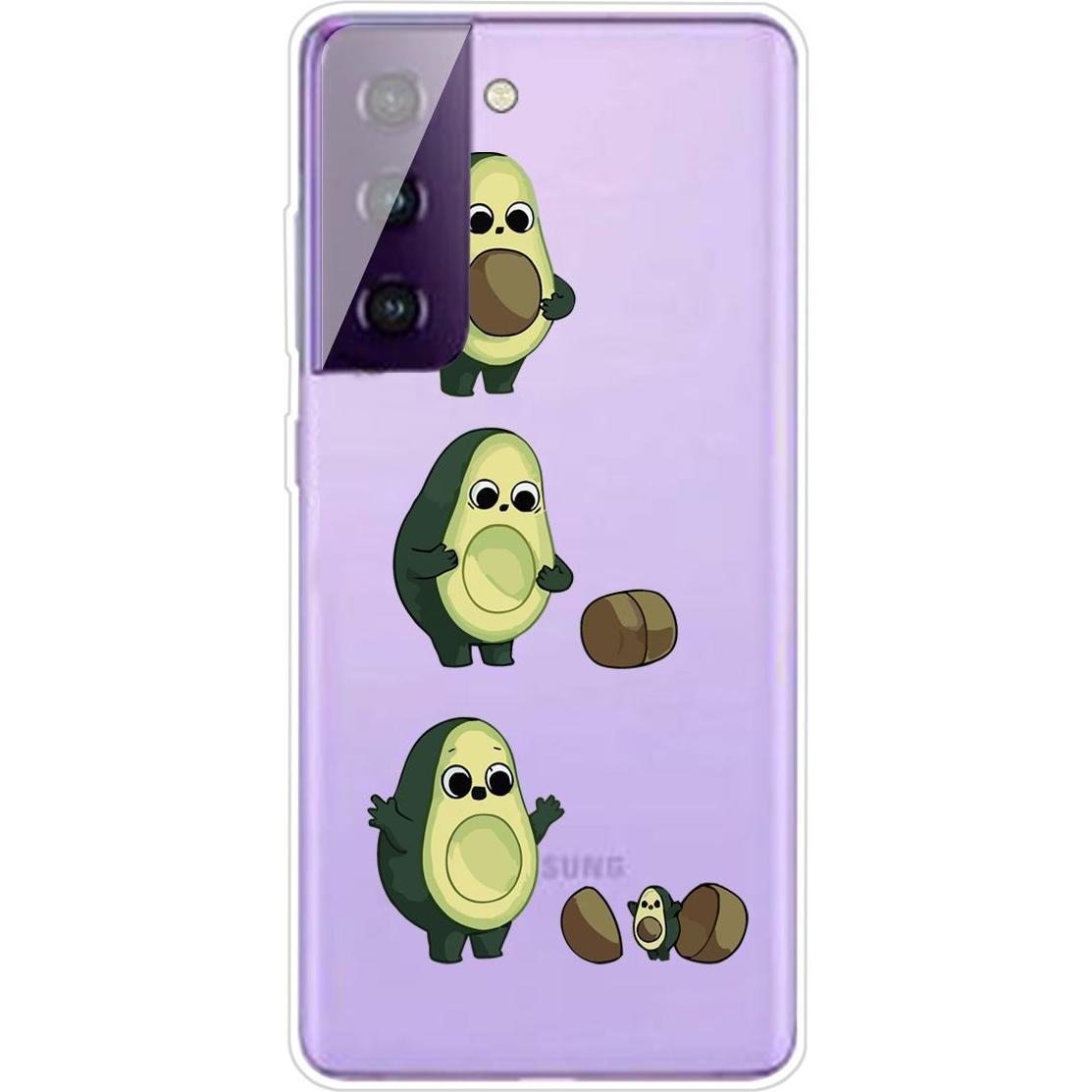 König Design Hülle Handy Schutz für Samsung Galaxy S21 Plus Case Cover Tasche Transparent Neu (Samsung Galaxy S21+), Sma...